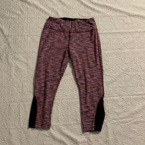 Pink and Black Leggings